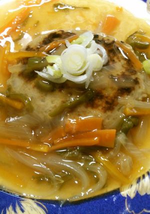 高野豆腐で！ 簡単 美味 豆腐ハンバーグ-レシピのメイン写真