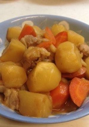 ♡白かぶと鶏肉のうま煮♡-レシピのメイン写真