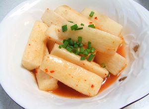 しゃくしゃくカラ旨☆キムチ長イモ-レシピのメイン写真