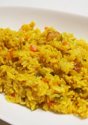 ココナッツオイルでカレーピラフ～炊飯器～-レシピのメイン写真