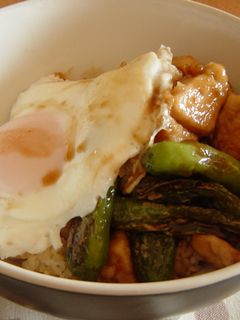 かじきまぐろのロコモコ丼-レシピのメイン写真