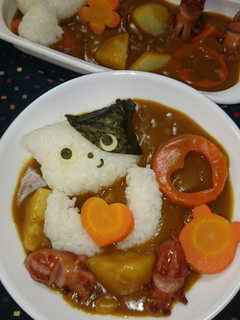 デコカレー☆ネコちゃんversion☆-レシピのメイン写真