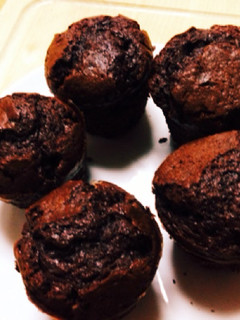 HMで混ぜるだけのチョコマフィン-レシピのメイン写真