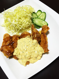 簡単!揚げない!サクサクの焼きチキン南蛮-レシピのメイン写真