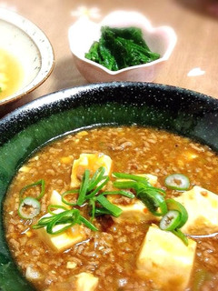 キムチの素で麻婆豆腐-レシピのメイン写真
