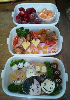 トトロ キャラ弁-レシピのメイン写真
