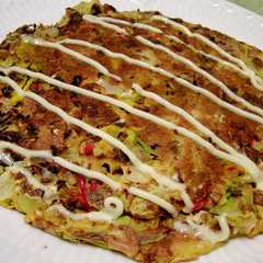รูปของ ヘルシー♪納豆お好み焼き