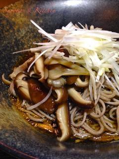 椎茸の八角煮蕎麦-レシピのメイン写真