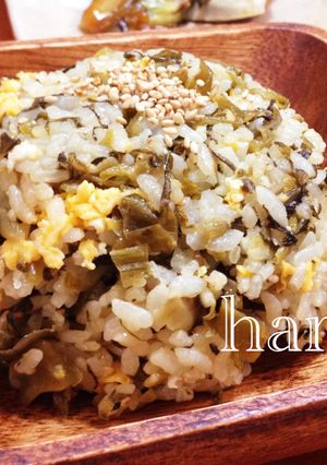 手抜き主婦のお手軽高菜飯の作り方-レシピのメイン写真