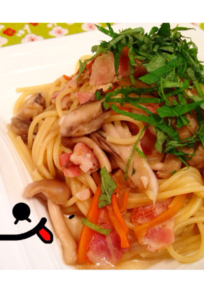 超簡単♡白だしで本格和風パスタ-レシピのメイン写真