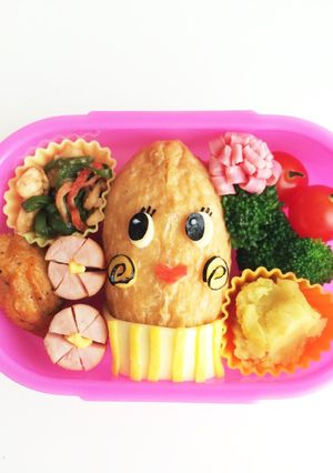 ゆるキャラ ねばーるくん☆キャラ弁-レシピのメイン写真