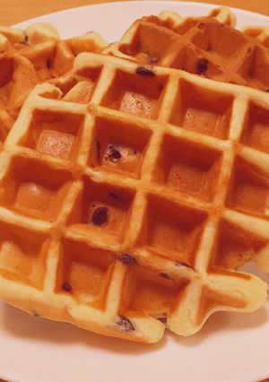 ヨーグルトワッフル-レシピのメイン写真