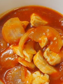 鳥のトマトソース煮-レシピのメイン写真