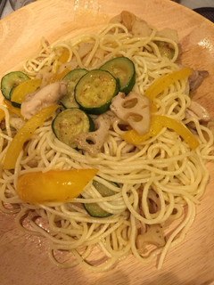 たっぷり野菜の ペペロンチーノ-レシピのメイン写真