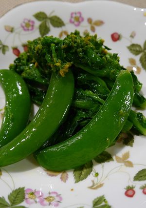 浜納豆で☆旬野菜のアーリオオーリオ風-レシピのメイン写真