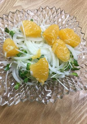 いよかんと玉ねぎのサラダ-レシピのメイン写真