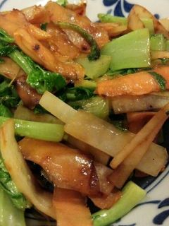 野菜の皮の炒めもの-レシピのメイン写真