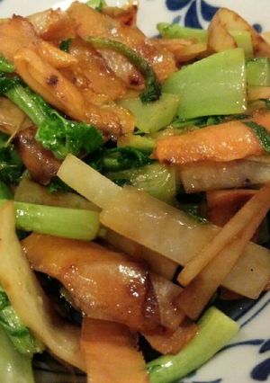 野菜の皮の炒めもの-レシピのメイン写真