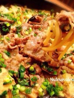 すき焼きうどん!-レシピのメイン写真