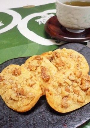 クルミたっぷりクッキー-レシピのメイン写真