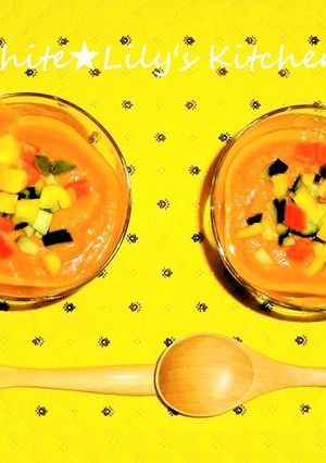 簡単❗スペイン風ガスパッチョ✨飲むサラダ-レシピのメイン写真