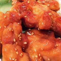 รูปของ 鶏肉の甘酢照り焼き☆簡単に！
