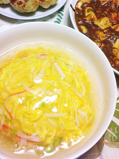 簡単 エバラのラーメンスープの素で天津飯-レシピのメイン写真