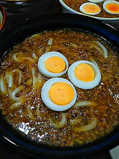 挽き肉あんかけうどん-レシピのメイン写真