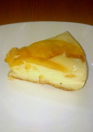 炊飯器でﾖｰｸﾞﾙﾄとﾘﾝｺﾞのｹｰｷ-レシピのメイン写真