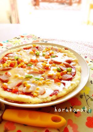 残りご飯でフライパンライスピザ-レシピのメイン写真