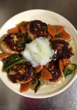 エコでおいしい♪おろしハンバーグ-レシピのメイン写真