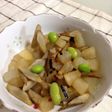 大根とゴボウのお茶漬けの素サラダ