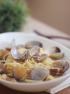 塩レモン鍋のリメイク!ボンゴレパスタ-レシピのメイン写真