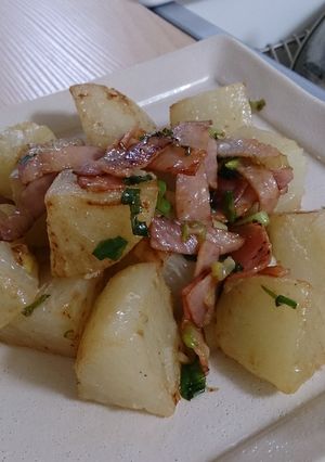 ゴロゴロ大根のバター炒め-レシピのメイン写真