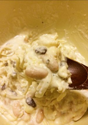 ブルーチーズ,お豆のパスタポテトサラダ♬-レシピのメイン写真