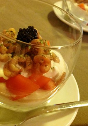 小エビとリコッタチーズの前菜-レシピのメイン写真