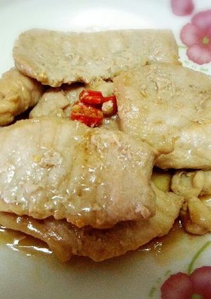 豚肉の辛いオースターソース焼き-レシピのメイン写真