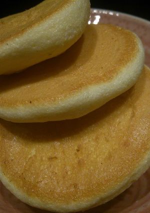 *ふわふわホットケーキ*-レシピのメイン写真