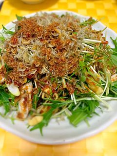 水菜とじゃこの中華風サラダ-レシピのメイン写真