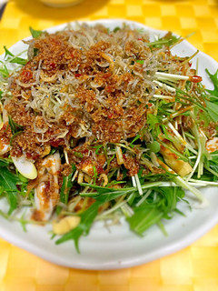 水菜とじゃこの中華風サラダ-レシピのメイン写真