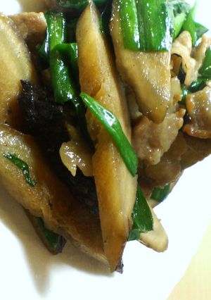 ごぼうと豚肉の炒め煮-レシピのメイン写真