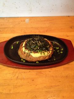 ネギとろハンバーグ-レシピのメイン写真