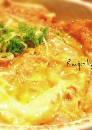 至極のカツ丼 これで受験もこわくない!-レシピのメイン写真