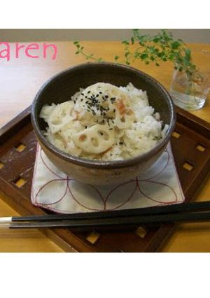 簡単(*^▽^*)れんこんじゃこ梅ごはん-レシピのメイン写真
