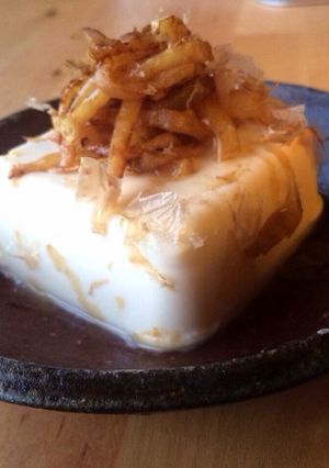 ごま炒めがっこ豆腐-レシピのメイン写真
