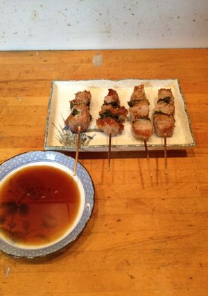 豚バラと大葉の串焼き-レシピのメイン写真