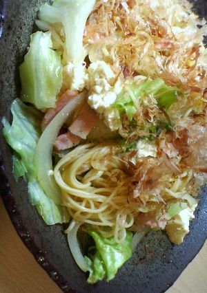 残り物で♪ソーメンチャンプルー-レシピのメイン写真