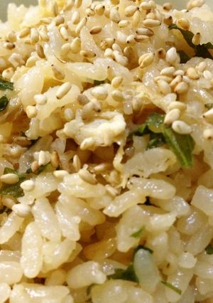 しその香りの油揚げご飯❀-レシピのメイン写真