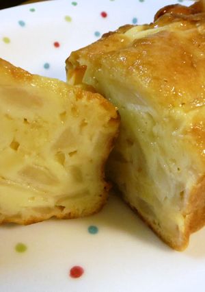ミキサー不要&失敗なし♪リンゴケーキ-レシピのメイン写真