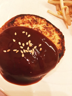 豆腐きのこで大満足ハンバーグ★ダイエット-レシピのメイン写真